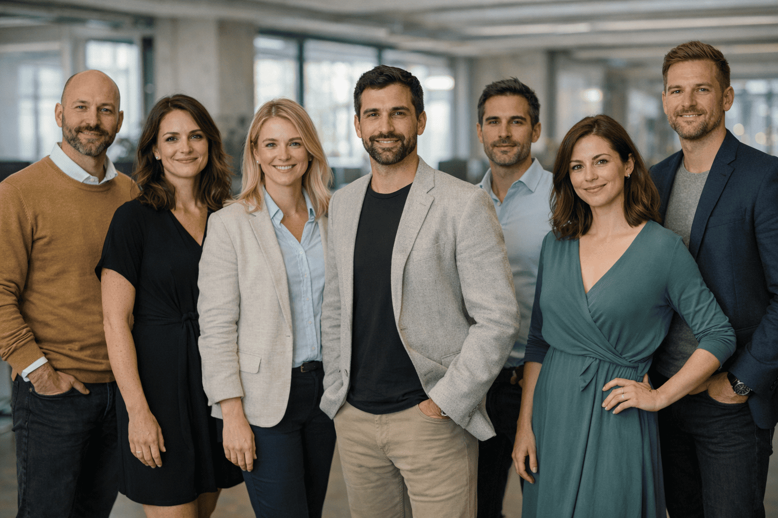 Team working on AI trading platform — Tramo Valtrion